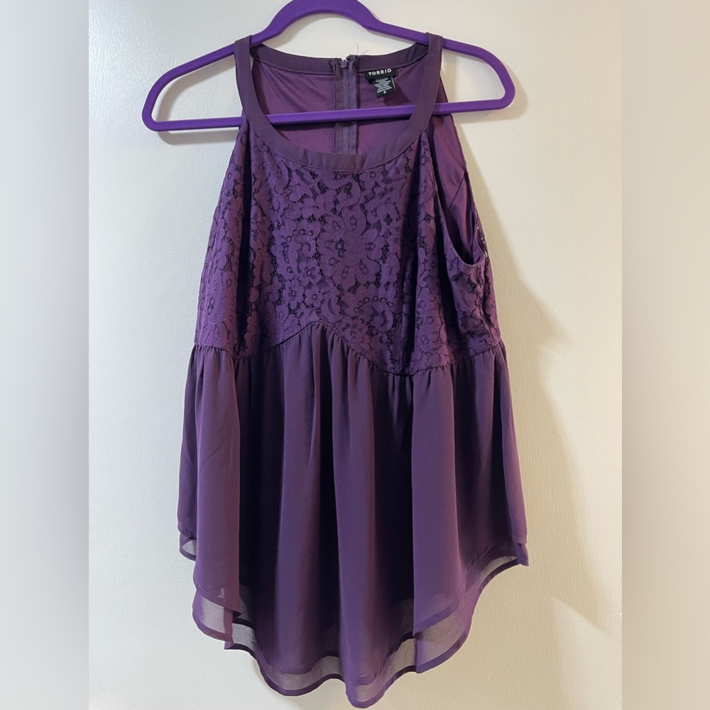 Torrid Sleeveless Blouse